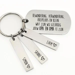 Bewondering, Verwondering, Hulpeloos En Klein  Sleutelhanger