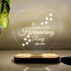 In liefdevolle herinnering - Ledlamp