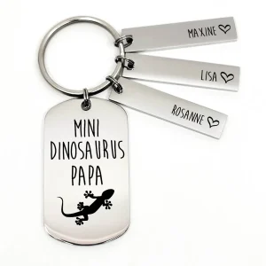 Mini Dinosaurus Papa Sleutelhanger